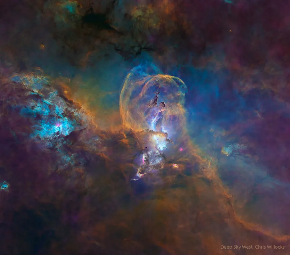 没有恒星的恒星形成区：NGC3582自由女神像星云