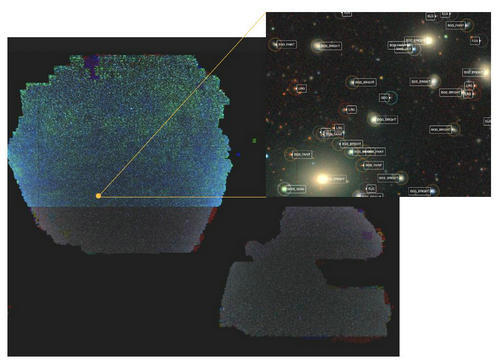 国家天文台巡天团队联合发布巨幅宇宙二维天图