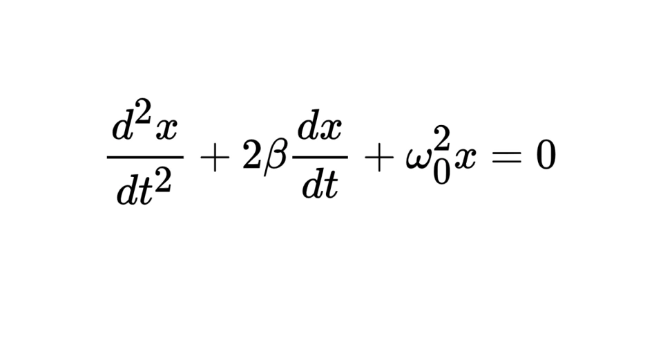 Python用odeint解二阶微分方程并绘出曲线（记录一下）