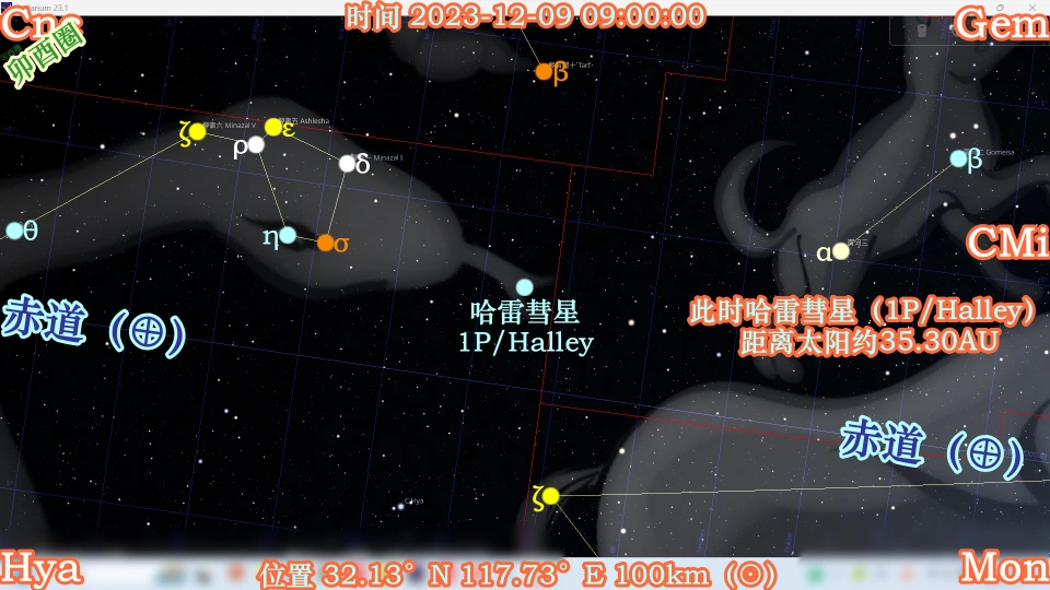 阔别38年，哈雷彗星（1P/Halley）已经开始回头！