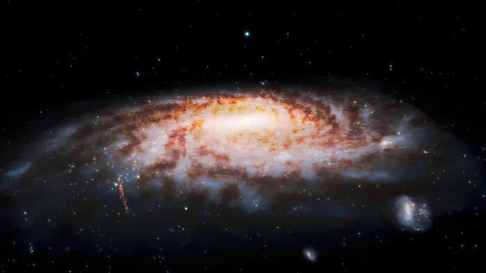 天文学家发现银河时空有结构的古老碎片