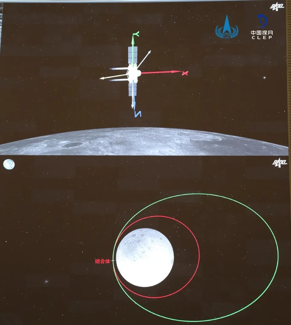 嫦娥五号实施首次月地转移入射