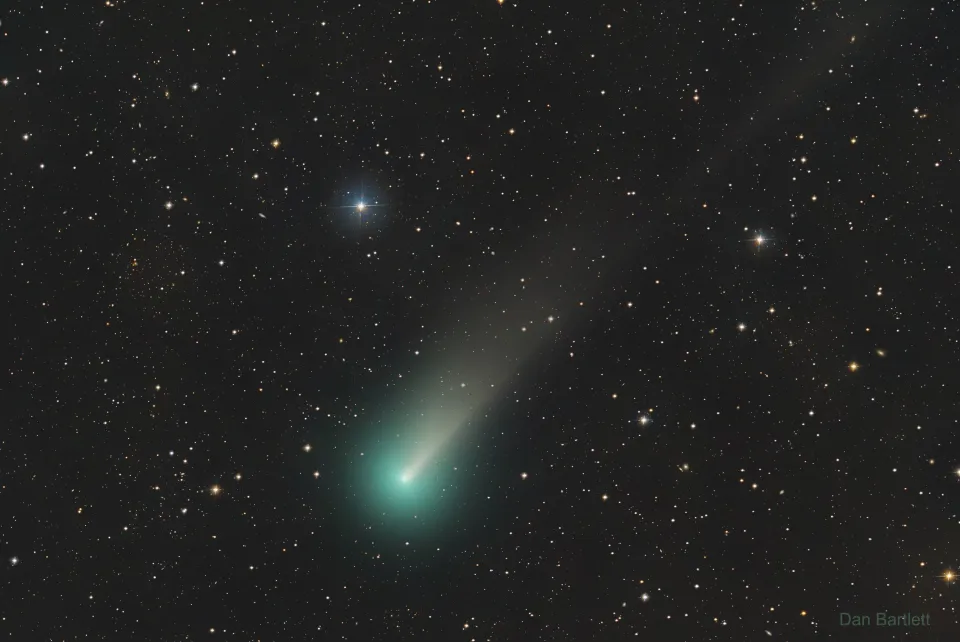 编号C/2021 A1 Leonard的伦纳德彗星来了
