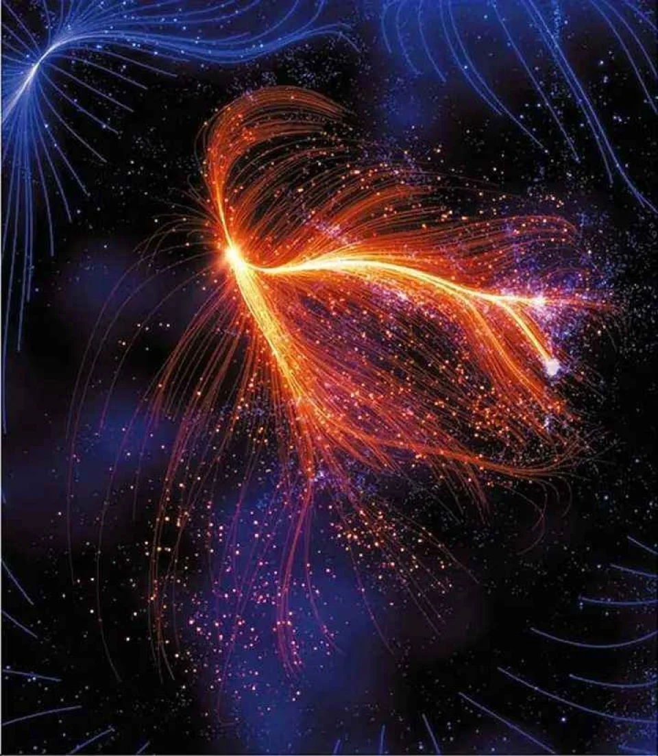 拉尼亚超星系团多巨大，有10万个银河系的巨大
